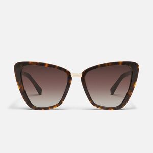 NWT Quay All Talk Neutral Australia Tortoise Sunglasses